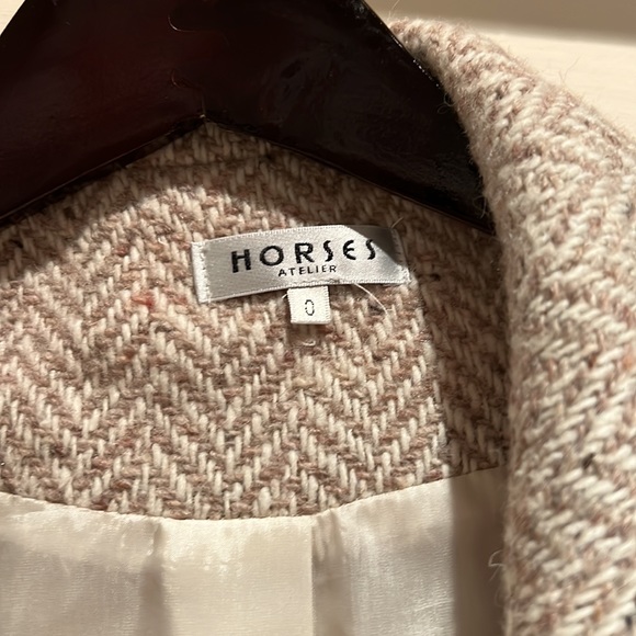 Horses Atelier infamous Alchemical Jacket in Caramel Herringbone. Size 0. - Picture 2 of 4
